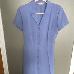 Everlane Classic Blue Midi Dress